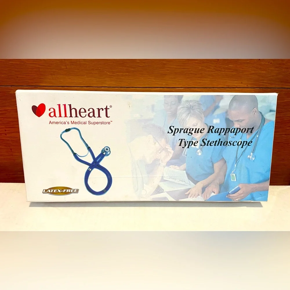AllHeart Stethoscope Sprague Rappaport Type Letex Free New in Box - Picture 2 of 5